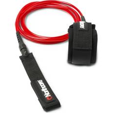 Röda SUP-tillbehör Northcore 2024 6mm Surfboard Leash 7Ft Red