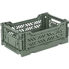 Aykasa 27 x 17 x 11 cm Mini Mandel Green Förvaringslåda