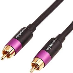 Amazon Basics 1 RCA Ljudkabel Subwoofer Förstärkare