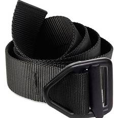 Bison Clothing Bison Designs 38mm Wide Light Duty Belt with Black Buckle Black, 46-Inch Maximum Waist/X-Large