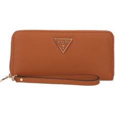 Porte-monnaies Guess Meridian Large Zip Wallet - Marron