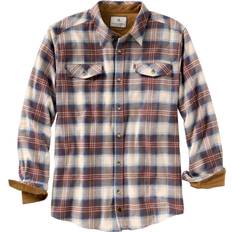 Legendary Whitetails Mens Standard Flannel Shirt, Firestone Plaid