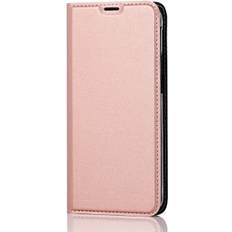 Wave BookCasebeskyttelsesetui, Samsung Galaxy A40, rose gold