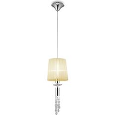 1-Light Cylinder Polished Chrome 23cm W x 23cm D