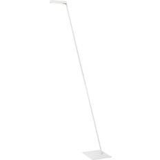 Lucide Lampes sur Pied Lucide LED Lavale Blanc 138 cm Lampe sur Pied