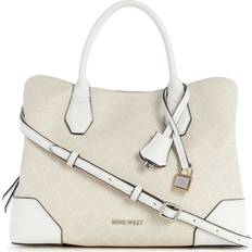 White Messenger Bags Nine West Brooklyn Satchel