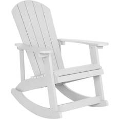 Taylor & Logan Adirondack Style Poly Resin Wood Rocking