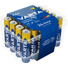 Varta 24 Varta LR03 AAA 1.5V Rechargeable Batteries 24-pack