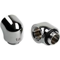 Bitspower Touchaqua 90-Degree Extender Fitting Silver