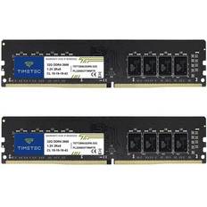 RAM Memory TIMETEC 64GB KIT2x32GB DDR4 2666MHz PC4-21300 Non-ECC Unbuffered 1.2V CL19 2Rx8 Dual Rank 288 Pin UDIMM Desktop PC Computer Memory RAM Module