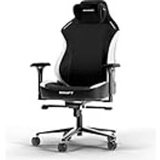 CRAFT XL svart & vit EPU läder den ursprungliga gamingstolen