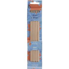 Stickset Stickor Pony Maple 20cm Double-Point Knitting Needles Set of Five 6.5mm P30214
