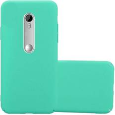 Motorola Moto Edge 50 Ultra Mobile Phone Cases Cadorabo FROSTY GREEN Case for Motorola MOTO G3 Cover Protection Shockproof hard case Green