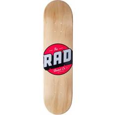 Medium Decks RAD Board Co. RAD Solid Logo Skateboard Deck Wood Brun 8.25"