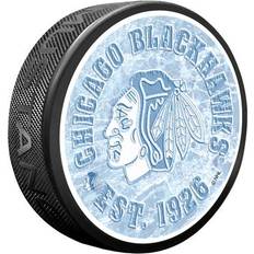 Mustang Drinkware Chicago Blackhawks Frozen Logo Puck