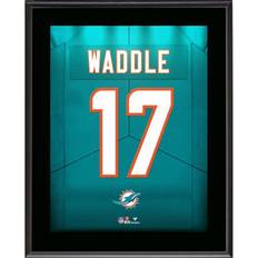 Sports Fan Apparel Fanatics Authentic "Jaylen Waddle Miami Dolphins 10.5" x 13" Jersey Number Sublimated Player Plaque"