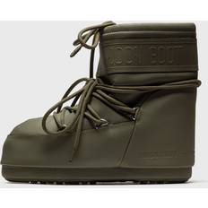 Herre - Snøring Gummistøvler Moon Boot Low Rain Boots - Khaki