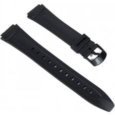 Casio Watch Straps Casio collection 18mm resin schwarz aw-80 aw-82