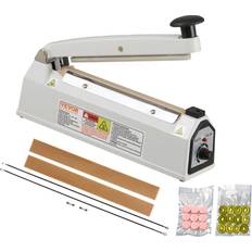 VEVOR Impulse Sealer 8 Food Vacuum Sealer w/Adjustable Heating Mode Heat Sealing w/Extra Replace Kit