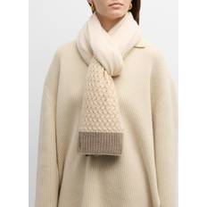 Natural Scarfs Three-Tone Cashmere & Wool Scarf