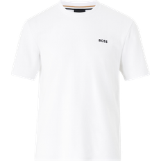 BOSS Waffle T Shirt White