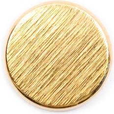 Mässing Knappar Milward Milward Buttons Size 15mm, Shank, Brass Effect, Brass, Pack of 3