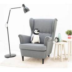 TeddyWay Stor Pingvin, Gosedjur, Leksak, 40 Cm, Vit, Pipi