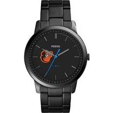 Watches Fossil Black Baltimore Orioles Minimalist