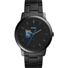 Watches Fossil Black Kansas City Royals Minimalist