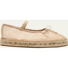 Loeffler Randall Kayla Mesh Espadrille Ballet Flats - Tan