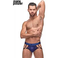 Diamond Mesh Jock Ring Navy