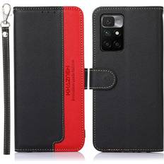 MTK KHAZNEH Xiaomi Redmi 10 Plånboksfodral Svart