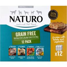 Naturo Grain Free Adult Dog Chicken and Potato, 12x400g, 400g