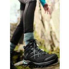 Regatta Womens Samaris Iii Hiking Boots Black/blue, Black/Blue, 7, Women