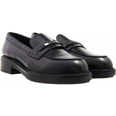 Calvin Klein Damen Loafers Calvin Klein Damen Loafer aus Leder schwarz