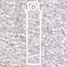 Miyuki Miyuki seed beads White Pearl Ceylon 8/0 Hex Cut, 20 gram