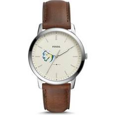 Watches Fossil Silver Southeastern Oklahoma State Savage Storm The Minimalist Brown Leather