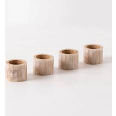 Beige Napkin Rings Sklum Of 4 Napkin Ring