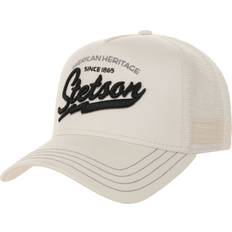 Stetson Since 1865 Trucker Cap Cream White