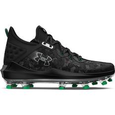 Laced Baseball Shoes Harper 8 Elite TPU Baseball Cleats M - Black/Metallic Silver