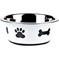 N-Slip S Steel Posh Paws Dish 900 ml