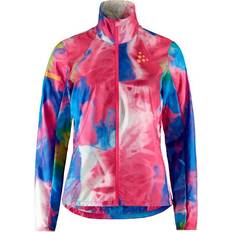 Juoksu - Polyesteri Ulkoiluvaatteet Craft Pro Hypervent Jacket 2 - Fuchsia/Multi