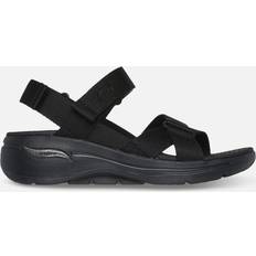 Skechers GO WALK Arch Fit Sandal Attract, 39, Sort, Dame
