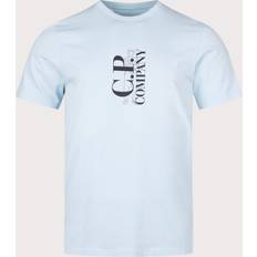 CP COMPANY Clothing CP COMPANY Mens 30/1 Jersey British Sailor T-Shirt Colour: 806 Starlight Blue