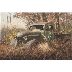 Open Road Brands Interior Details Open Road Brands Buck Rusty Truck Framed Art