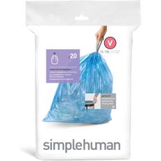 Simplehuman Pack Of 20 V 46L Bin Liners