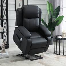 Portland Portland Black Power Lift Massage Reclining Chair with Remote