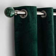 Green Curtain Accessories Dunelm Malachite Ball Finial
