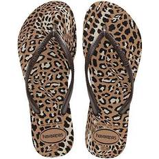 Havaianas Tossut ja Sandaalit Havaianas Slim Animals Sandals - Rose Gold/Cafe