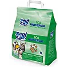 Global Träflis för katt 8 Sepicat Eco Universal Wood Absorberande Pellets